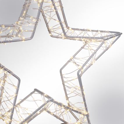 Brilagi - LED āra Ziemassvētku dekorācija LED/3,6W/230V IP44 44x30 cm zvaigzne