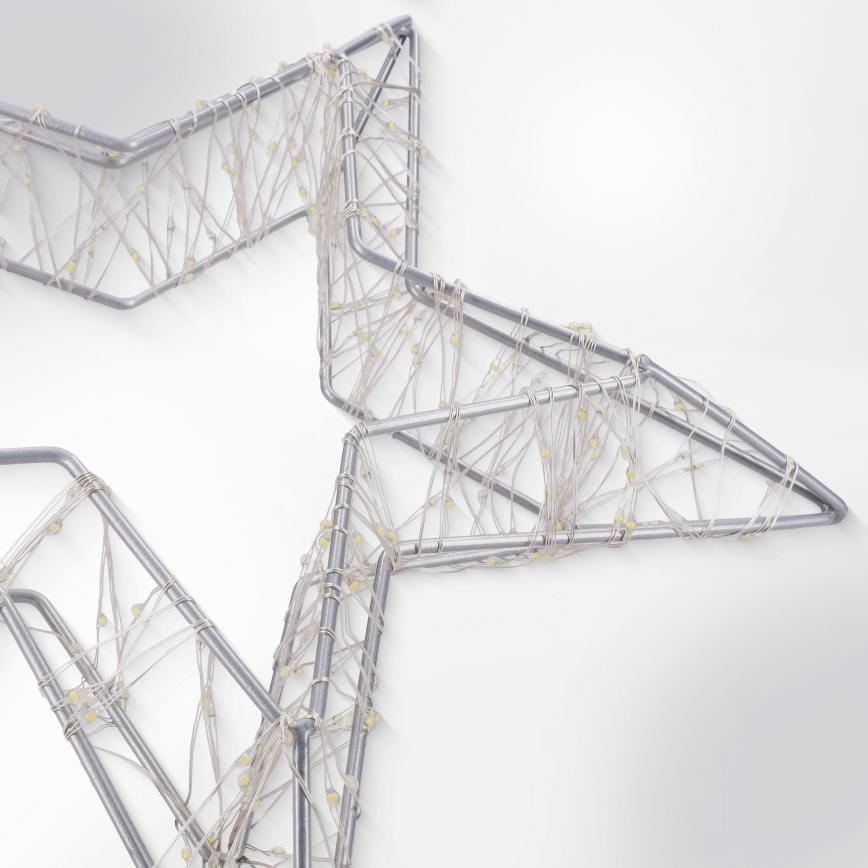 Brilagi - LED āra Ziemassvētku dekorācija LED/3,6W/230V IP44 44x30 cm zvaigzne