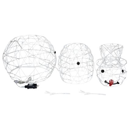 Brilagi - LED Āra Ziemassvētku rotājums LED/3,6W/31/230V 6500K 90 cm IP44 sniegavīrs