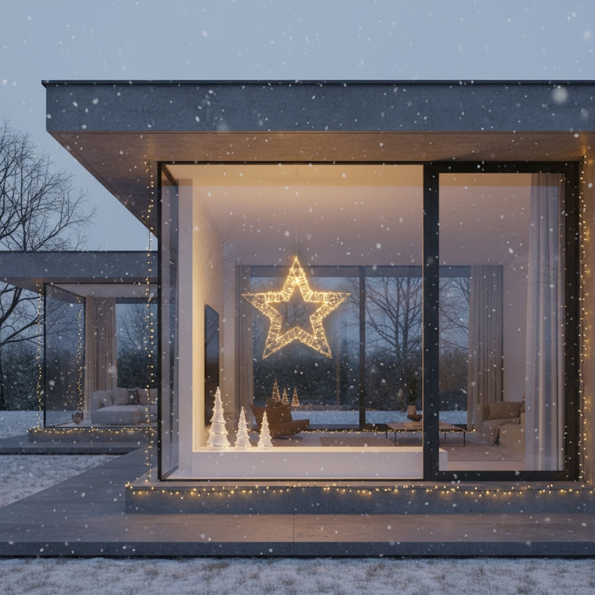 Brilagi - LED āra Ziemassvētku dekorācija LED/6W/230V IP44 zvaigzne