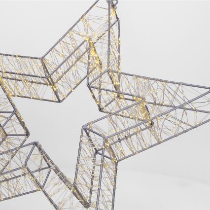 Brilagi - LED āra Ziemassvētku dekorācija LED/6W/230V IP44 zvaigzne