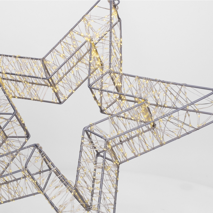 Brilagi - LED āra Ziemassvētku dekorācija LED/6W/230V IP44 zvaigzne