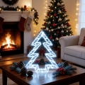 BRILAGI - LED āra Ziemassvētku dekorācija LED/6W/8 funkcijas 43 cm IP44 egle auksti balta