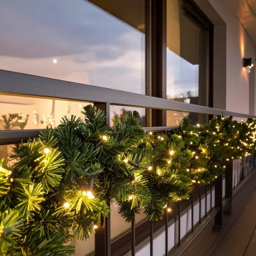 Brilagi - LED āra Ziemassvētku rotājums GIRLANDA 80xLED/230V 500 cm IP44
