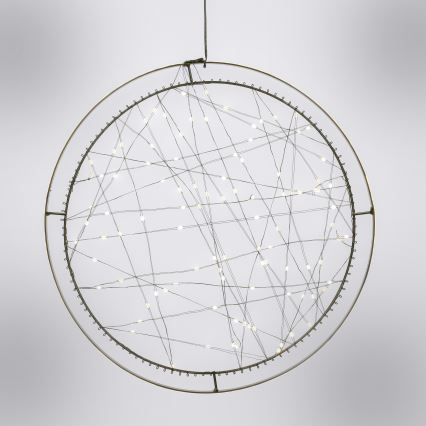 Brilagi - LED āra Ziemassvētku rotājums LED/2,6W/230V IP44 46 cm riņķis