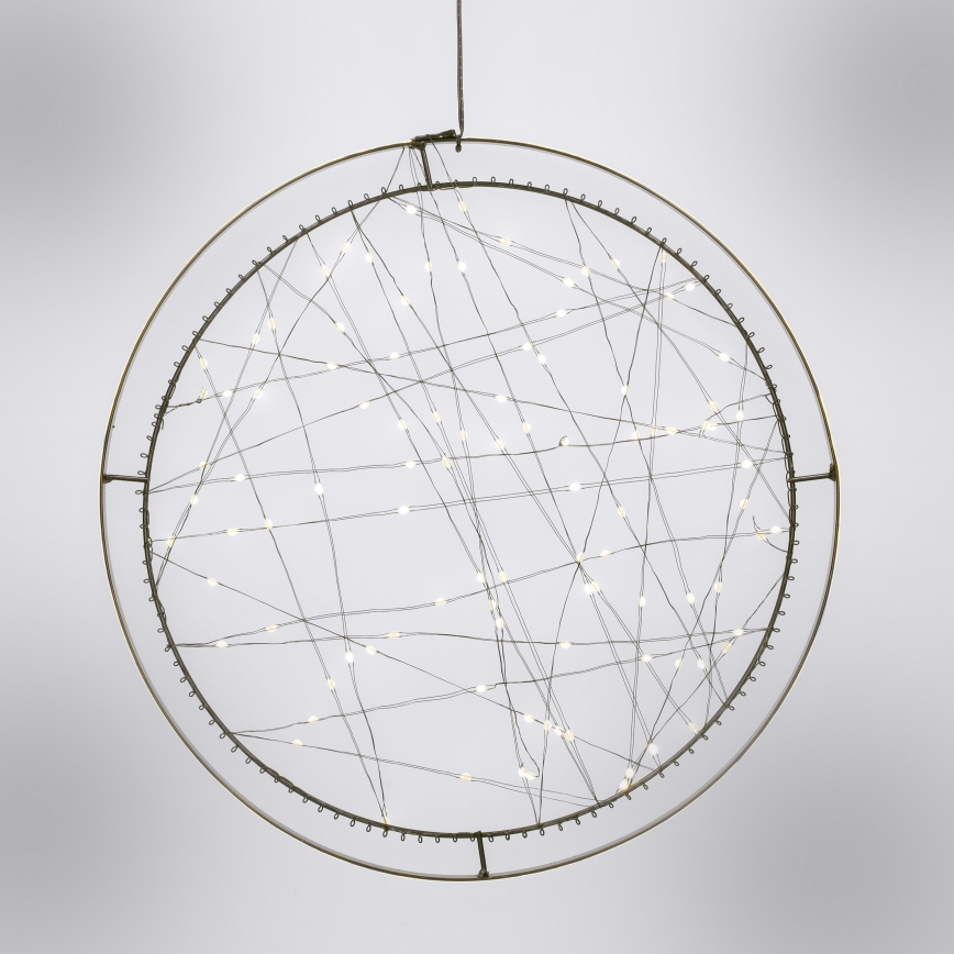 Brilagi - LED āra Ziemassvētku rotājums LED/2,6W/230V IP44 46 cm riņķis