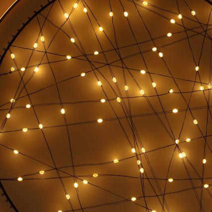 Brilagi - LED āra Ziemassvētku rotājums LED/2,6W/230V IP44 46 cm riņķis