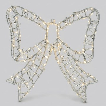 BRILAGI - LED Āra Ziemassvētku rotājums LED/3,6W/8 funkcijas 41 cm IP44 silti balta lente/sudraba