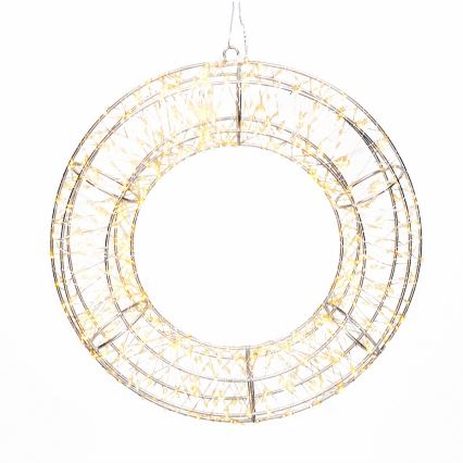 Brilagi -LED Āra Ziemassvētku vainags 480xLED/230V IP44