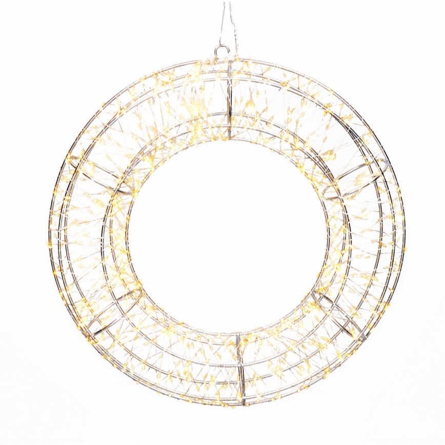 Brilagi -LED Āra Ziemassvētku vainags 480xLED/230V IP44