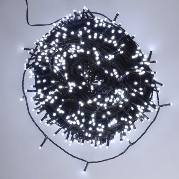 BRILAGI - LED Āra ziemassvētku virtene 1000xLED/8 funkcijas 105 m IP44 auksta balta