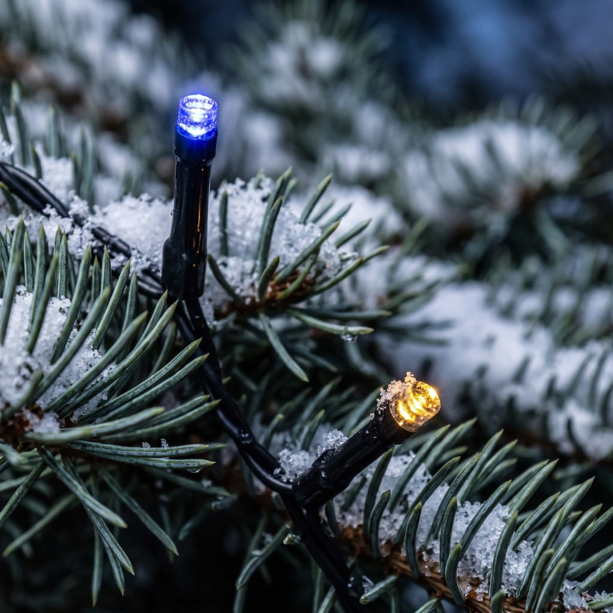 BRILAGI - LED āra Ziemassvētku virtene 100xLED/8 funkcijas 13 m IP44 daudzkrāsaina
