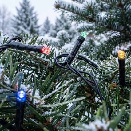 BRILAGI - LED āra Ziemassvētku virtene 100xLED/8 funkcijas 13 m IP44 daudzkrāsaina