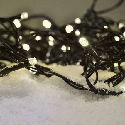 BRILAGI - LED Āra Ziemassvētku virtene 100xLED/8 funkcijas 13 m IP44 siltā balta