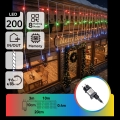 BRILAGI - LED āra Ziemassvētku virtene 200xLED/3,6W/8 funkcijas 13x0,4m IP44 daudzkrāsaina