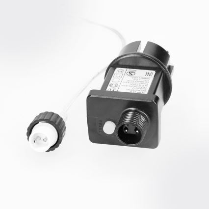 Brilagi - LED āra Ziemassvētku virtene 200xLED/8 funkcijas 13m IP44 silti balta lāstekas