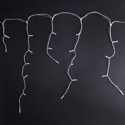 Brilagi - LED āra Ziemassvētku virtene 400xLED/8 funkcijas 23m IP44 silti balta