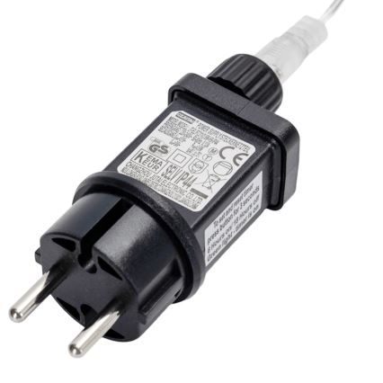 Brilagi - LED āra Ziemassvētku virtene 400xLED/8 funkcijas 23x0,6m IP44 auksta balta