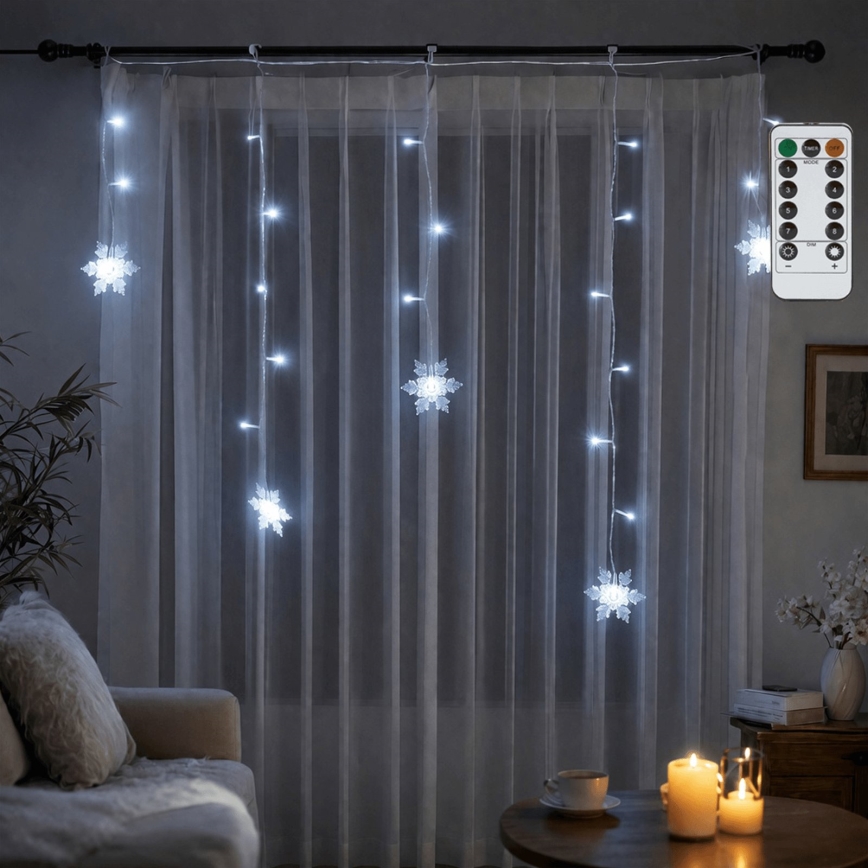 BRILAGI - LED Āra Ziemassvētku virtene 60xLED/6W/6x0,7m IP44 auksti balta