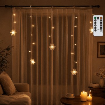 BRILAGI - LED āra Ziemassvētku virtene 60xLED/6W/6x0,7m IP44 siltā balta