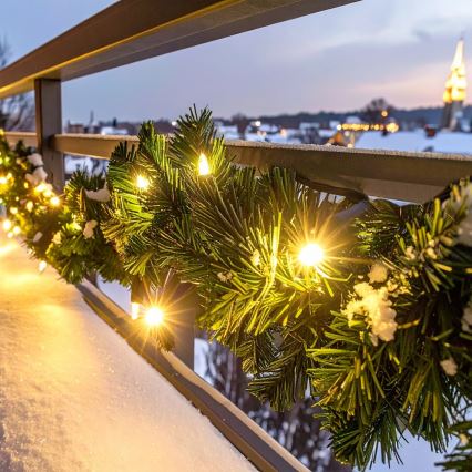 Brilagi - LED āra Ziemassvētku virtene 80 LED/230V 500 cm IP44