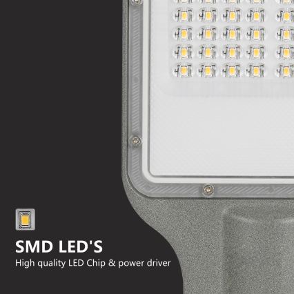 Brilagi - LED ārējais ielu gaismeklis URBANLIGHT, 50 W, 230 V, pelēks, IP65
