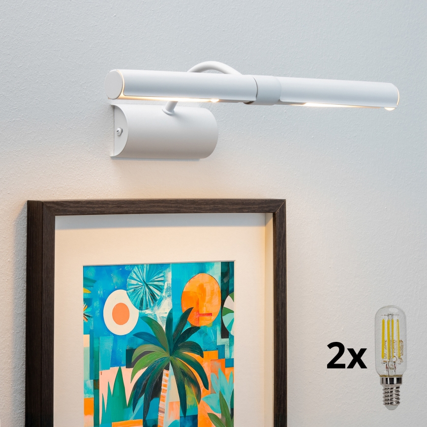 Brilagi - LED Attēla lampa DANAE 2xE14/4W/230V 3000K balta