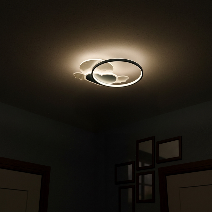 Brilagi - LED bērnu griestu gaismeklis LOVE LED/48W/230V 3000/4500/6000K zils