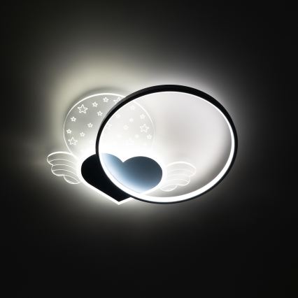 Brilagi - LED bērnu griestu gaismeklis LOVE LED/48W/230V 3000/4500/6000K zils