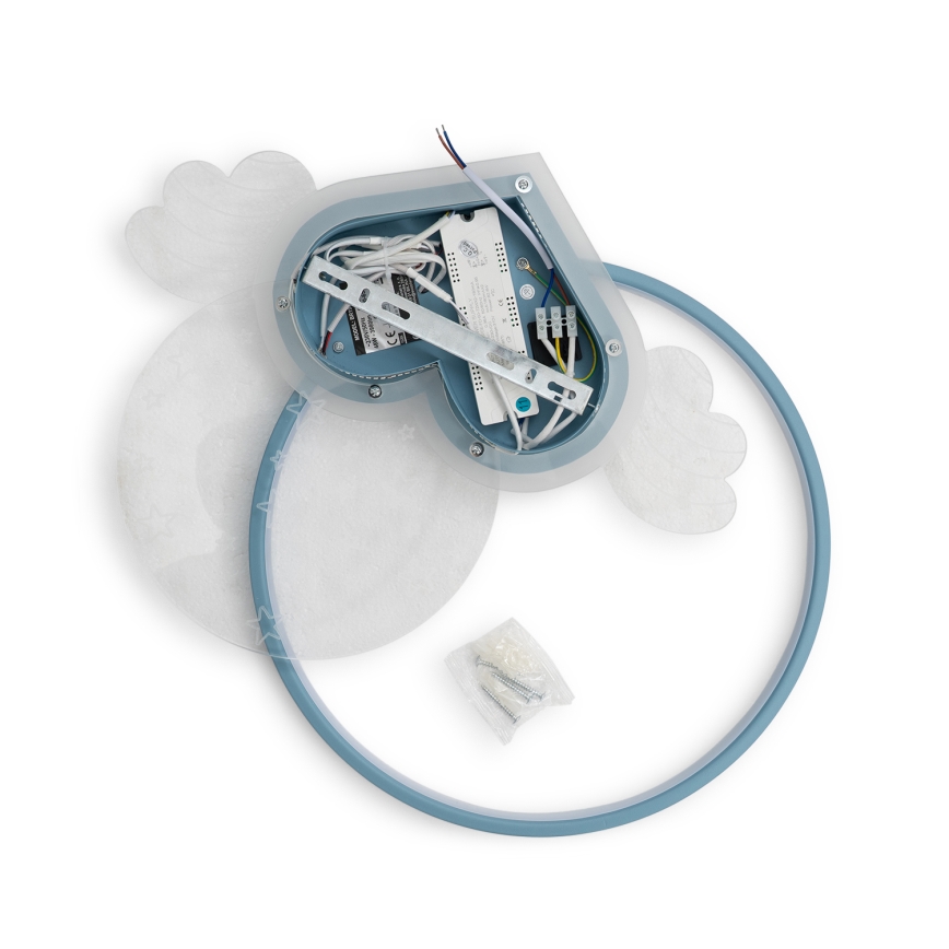 Brilagi - LED bērnu griestu gaismeklis LOVE LED/48W/230V 3000/4500/6000K zils