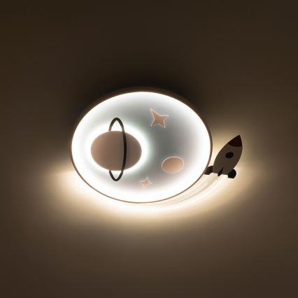BRILAGI -LED Bērnu griestu gaismeklis STARSHIP LED/64W/230V 3000/4500K zils