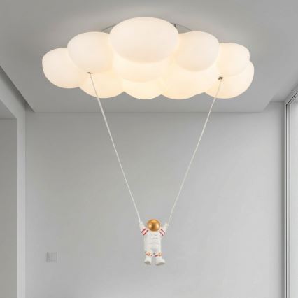 Brilagi - LED bērnu griestu lampa ASTRO LED/77W/230V balta
