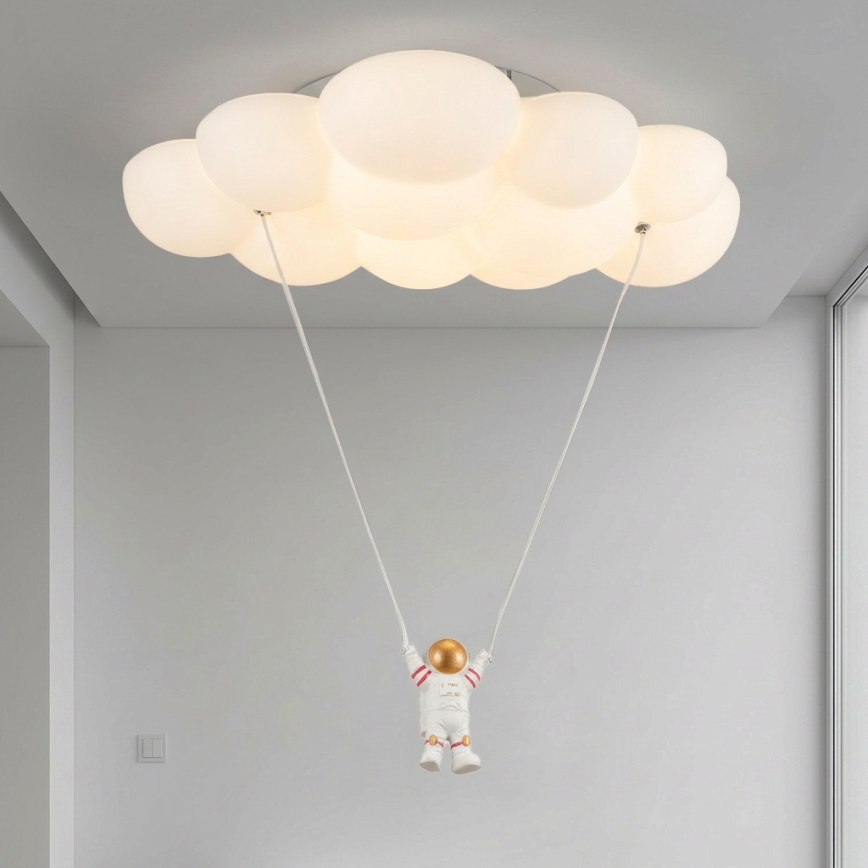 Brilagi - LED bērnu griestu lampa ASTRO LED/77W/230V balta