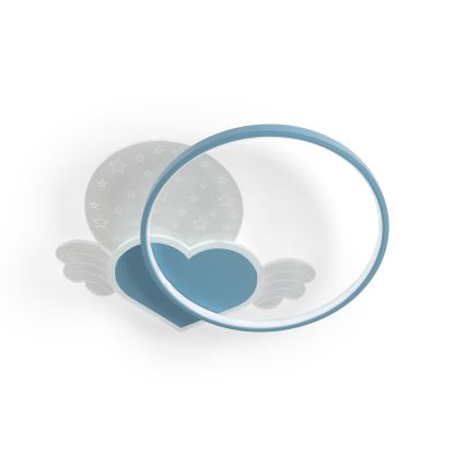 Brilagi - LED bērnu griestu lampa LOVE LED/48W/230V 3000/4500/6000K zila