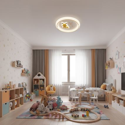 Brilagi - THUNDER LED bērnu griestu lampa 90W/230V 3000/4500/6000K Ø 50 cm