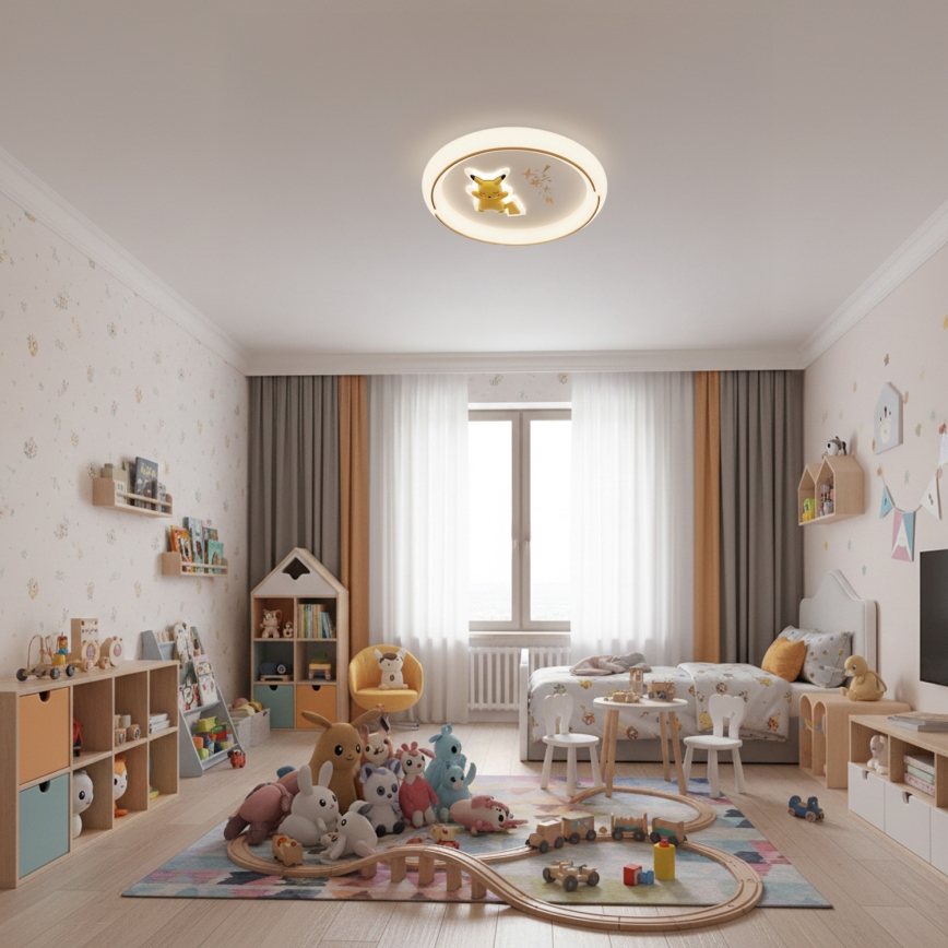Brilagi - THUNDER LED bērnu griestu lampa 90W/230V 3000/4500/6000K Ø 50 cm