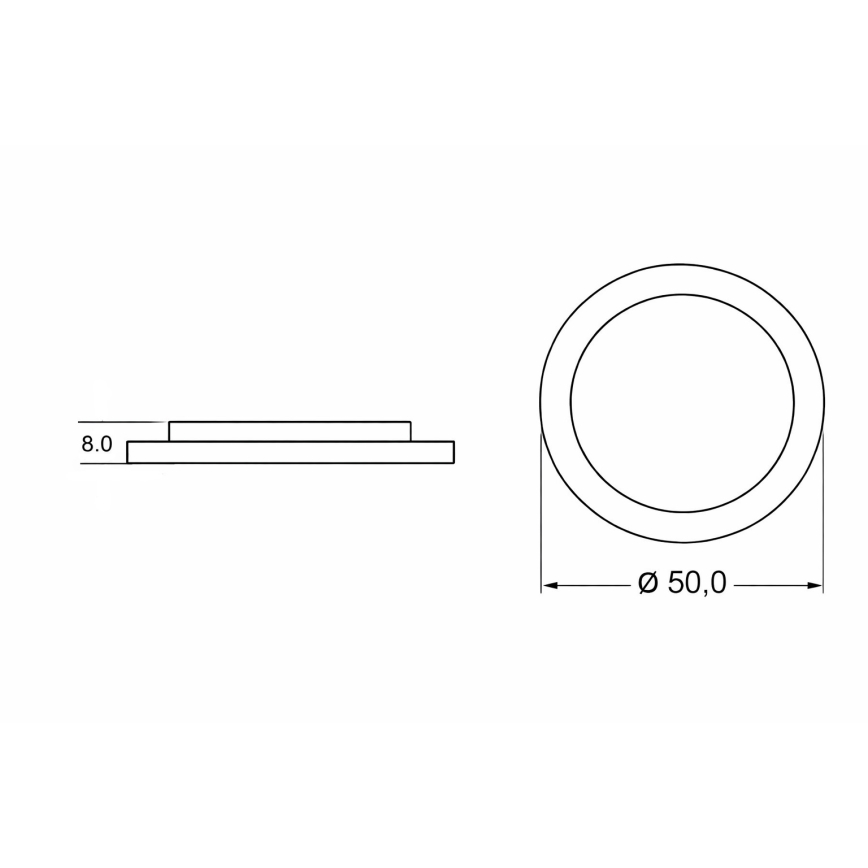 Brilagi - THUNDER LED bērnu griestu lampa 90W/230V 3000/4500/6000K Ø 50 cm