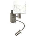 BRILAGI - LED bērnu lokana sienas lampa BOBO 1xE27/25W/230V + LED/3W matēts hroms/balta/vienradži