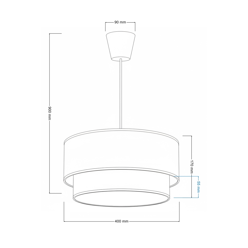 Brilagi - LED bērnu piekaramā lampa BOBO, 1xE27/10W/230V, Ø 40 cm, balta/bēša/ar lācīšiem