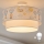 Brilagi-LED Bērnu virsmas griestu lampa BOBO 1xE27/60W/230V Ø 40 cm balta/bēša/dzīvnieku motīvs