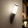 BRILAGI - LED dimējama āra sienas lampa ELIA 1xE27/6W/230V 2700-6500K IP44 Wi-Fi antracīts