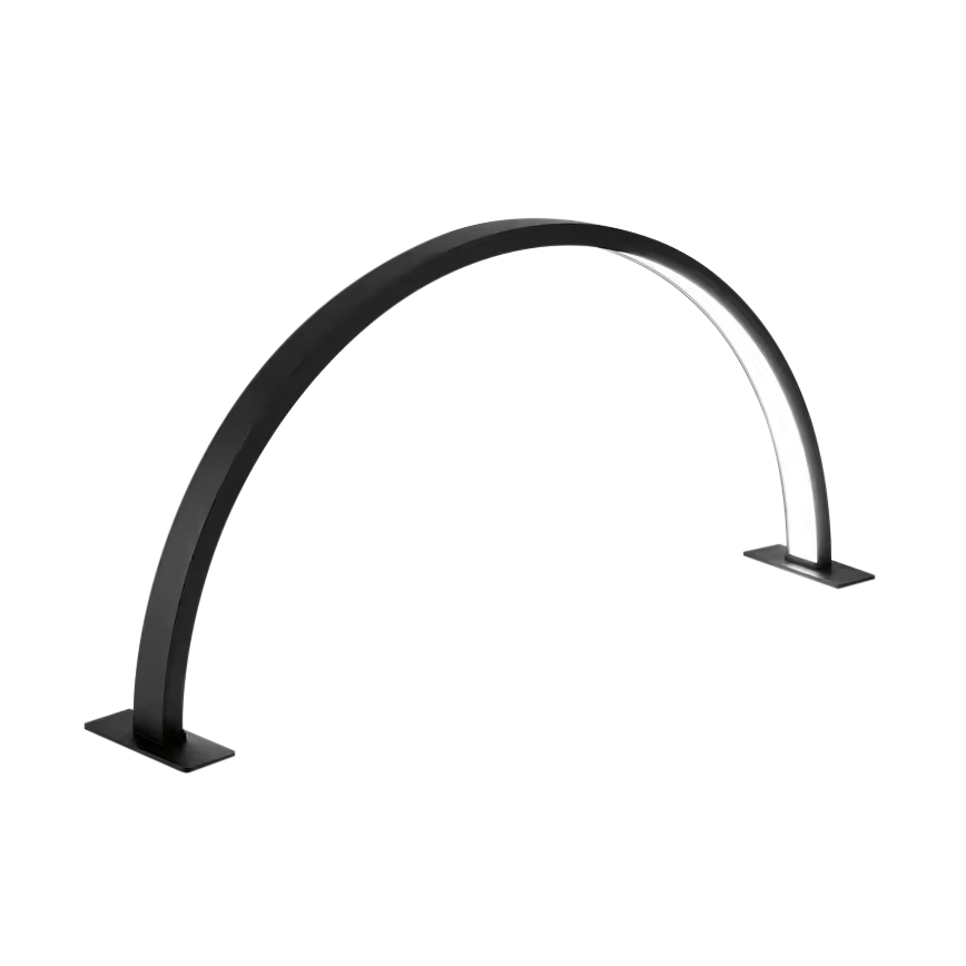 Brilagi - LED regulējama loka galda lampa RADIO LED/30W/24/230V 3000/4000/6500K melna
