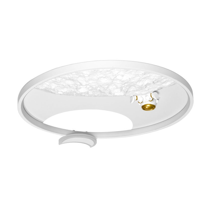 Brilagi - aptumšojams LED griestu gaismeklis ASTRO LED/20W/230V Ø 50 cm 3000-6000K astronaut + tālvadības pults