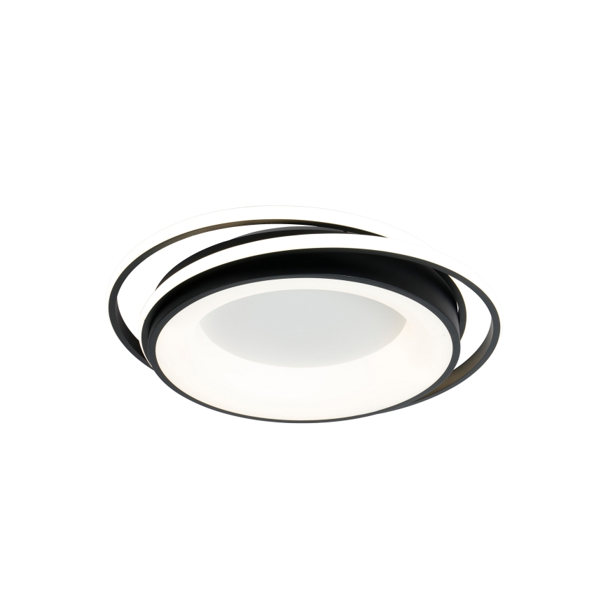 Brilagi - regulējams LED griestu gaismeklis IRIS LED/84W/230V 3000-6000K 47x51 cm melns + tālvadības pults