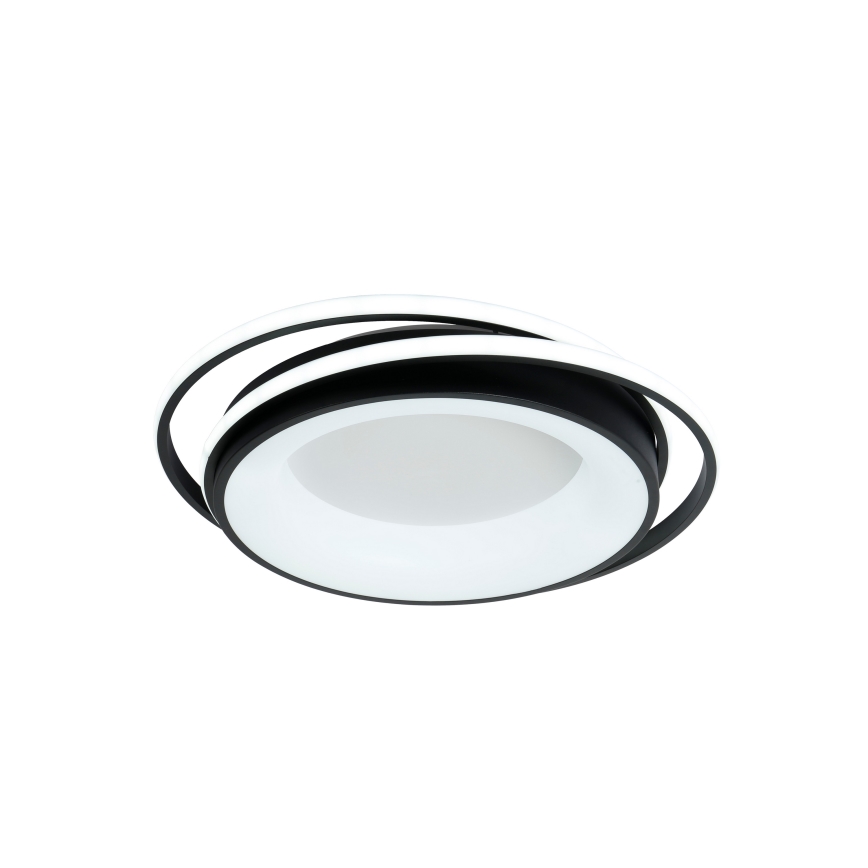 Brilagi - regulējams LED griestu gaismeklis IRIS LED/84W/230V 3000-6000K 47x51 cm melns + tālvadības pults