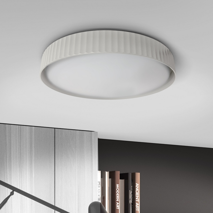 Brilagi - LED griestu lampa ar regulējamu spilgtumu LUCIA LED/60W/230V 3000-6500K Ø 59 cm balta + tālvadības pults