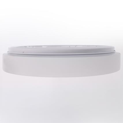 Brilagi - Dimmējams griestu gaismeklis WALDO LED/48W/230V 3000-6500K Ø 40 cm balts/sudrabs + ar tālvadības pulti