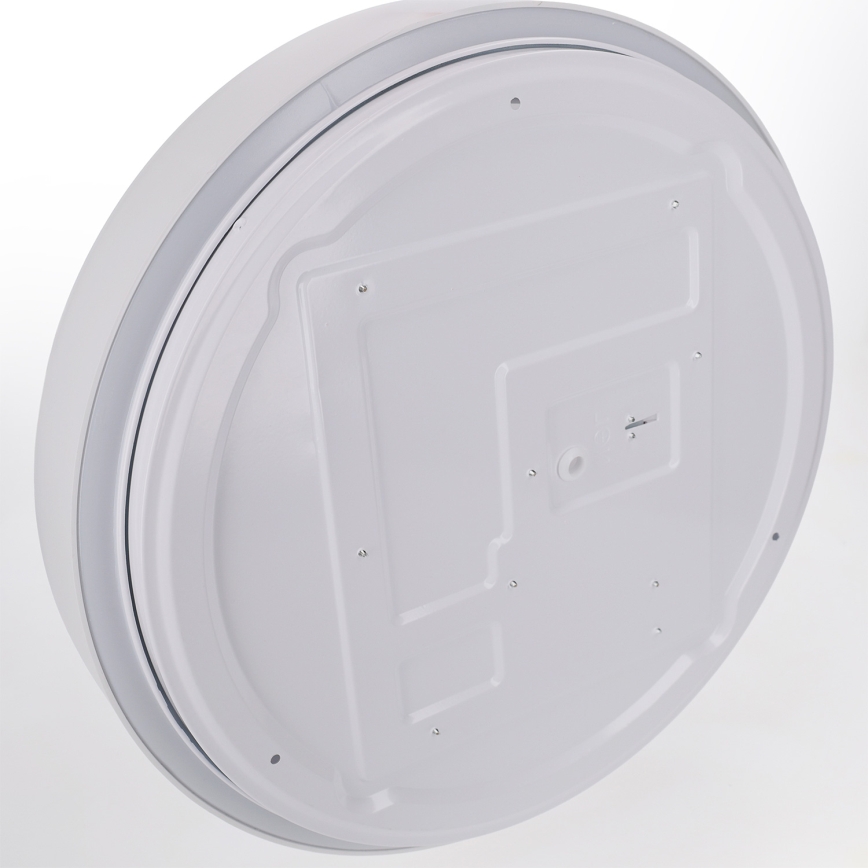 Brilagi - Dimmējams griestu gaismeklis WALDO LED/48W/230V 3000-6500K Ø 40 cm balts/sudrabs + ar tālvadības pulti