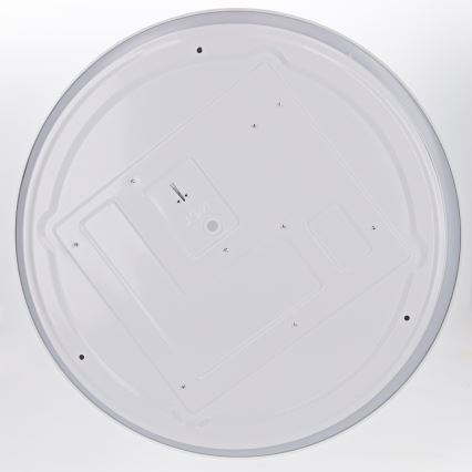 Brilagi - Dimmējams griestu gaismeklis WALDO LED/48W/230V 3000-6500K Ø 40 cm balts/sudrabs + ar tālvadības pulti