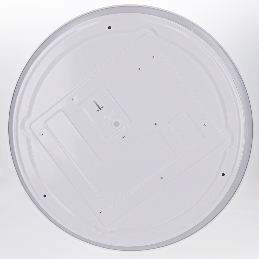 Brilagi - Dimmējams griestu gaismeklis WALDO LED/48W/230V 3000-6500K Ø 40 cm balts/sudrabs + ar tālvadības pulti